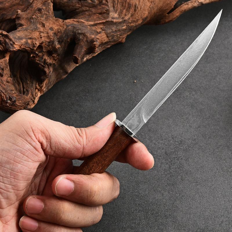 Кухонный нож шеф-повара из дамасской стали, нож для очистки овощей, небольшой кухонный нож для нарезки мяса, барбекю, фруктов, нож для обвалки, профессиональные кухонные инструменты