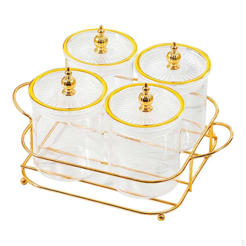 Сухофруктовая тарелка, герметичная банка для хранения продуктов, многоцелевые разделенные сервировочные тарелки, запечатанные