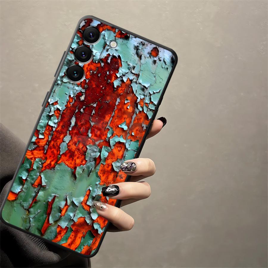 Чехол для Samsung Galaxy A05 Note 20 Ultra 9 10 A50 A70 A30 A40 A04 A06 A07 A10 A20 A03 A01 A02 Чехол для телефона Ретро Ржавчина