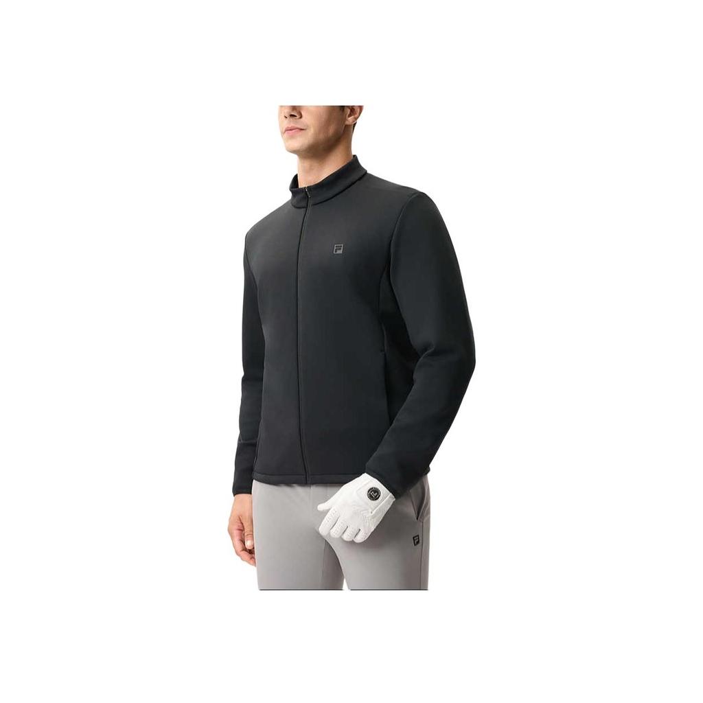 Новые куртки и пальто серии FILA Golf для мужчин, черные A11M515701F-BK