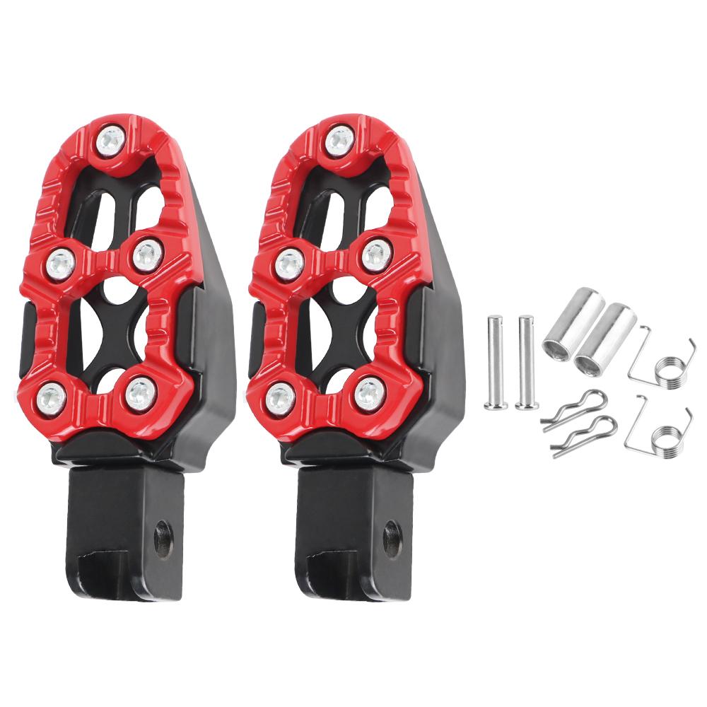 Подножки-педали из алюминиевого сплава Мотоциклетные педали CNC Подножки для питбайка Универсальные для питбайка Электровелосипедов