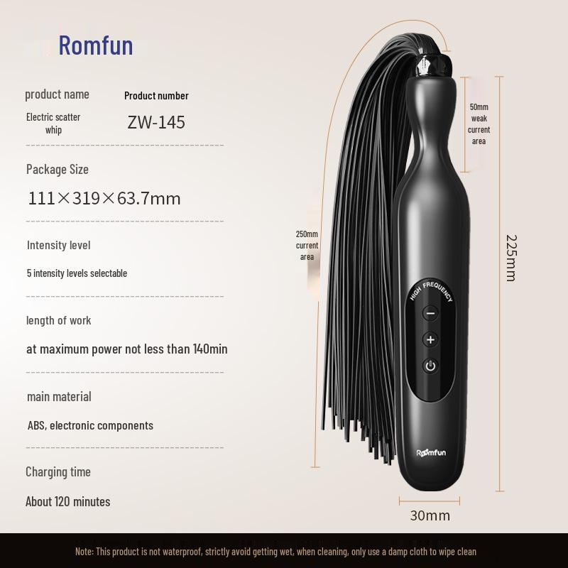 Электрический шок BDSM тренировочная плеть - Игрушка для взрослых