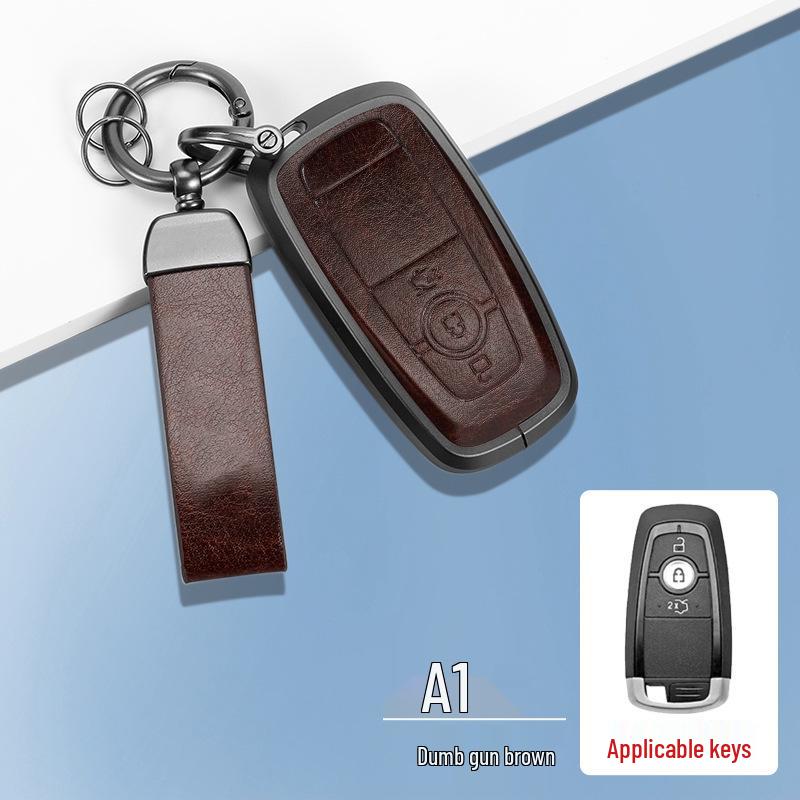 Metal Protective Key Shell for 2015-2017 Ford Mustang - Unisex Design