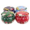 Christmas Candle Jar Christmas Scented Candle Tin Jar Wax Plant Candle Gift Box