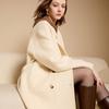 Sancai 100% Merino Wool Double-faced Long Coat