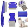 Lice Pet Flea Comb for Dogs and Removes Head Easy To Pet Grooming Gentle On Pet Supplies Comb, Comb, Cats, 5-Piece Set, Lice, Ultra-Fine Comb,