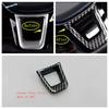 ABS Car Steering Wheel Decor Frame Cover Trim For Volkswagen T-Roc T Roc 2018 -  Matte / Carbon Fiber Interior Accessories