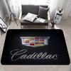 AABKH1 C-Cadillac Car Door Mat Washable Non-Slip Living Room Sofa Chairs Area Mat Kitchen Doormat Area Rug
