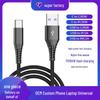 Apple 15 & Huawei Android 66W Fast Charging Type-C Nylon Braided Cable