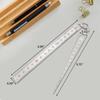 High Precision Taper Gauge Hole Inspection Depth Ruler Feeler Gap Gauge  Measuring Tool