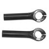 1 Pair Handlebar Ends with Covers Carbon Fiber Handle Grip Ends for 22.2mm Diameter Bar Mountain
