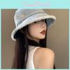 Denim Embellished Floral Fishing Hat For Comfortable Spring Wear For Everyone
