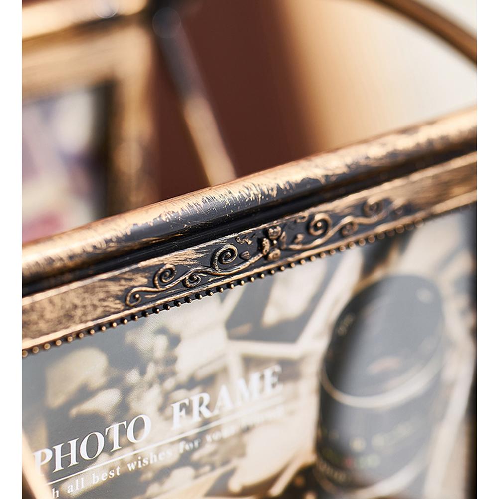 Винтажная семейная фоторамка колесо обозрения вращающаяся фоторамка домашний декор подарок