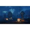 Halloween photography backdrop - pumpkin dance party - children's photo shoot - magical trend party decoration