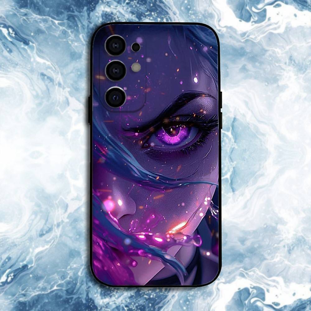 Чехол для телефона Аниме Аркейн Джинкс для Samsung S25, S24, S23, S22, S21, S20, Plus, Fe, Lite, Другие Черный Чехол