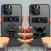 Чехол с логотипом аниме One Piece для iPhone 17 Pro Max Air 12 7 8 SE 11 XS XR 13 Mini 15 16 Plus 14 Funda Задняя крышка телефона