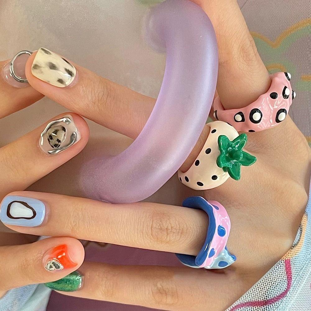 Dropping Process Opening Ring Ins Style Fashion Jewelry Vintage Ring Korean Style Ring Women Ring