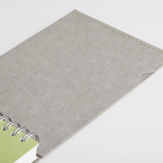 Маленькая канцелярия Очень тонкий блокнот Портативный (2 типа, выберите 1), популярная фраза в Корее