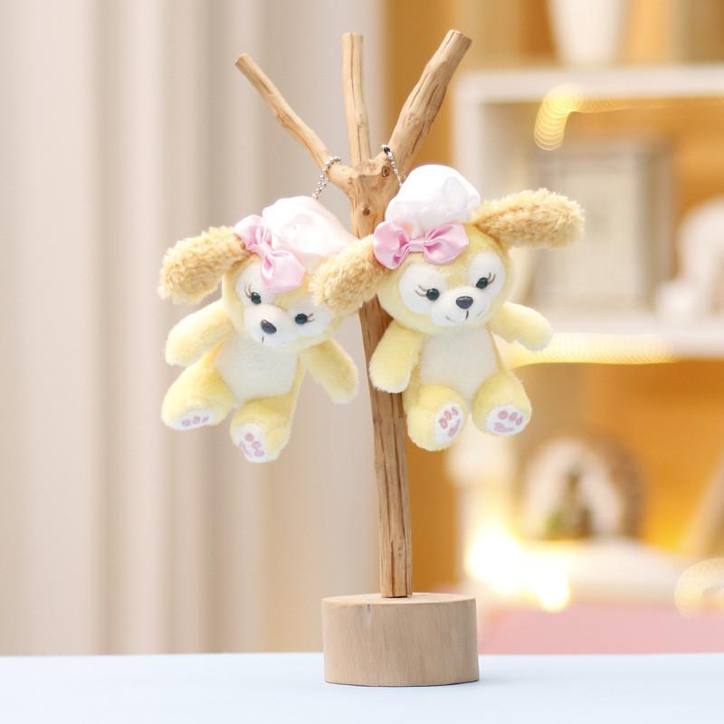Enchanting Plush Dog Keychain Accessory Ultrasoft Material For Comfort And Style