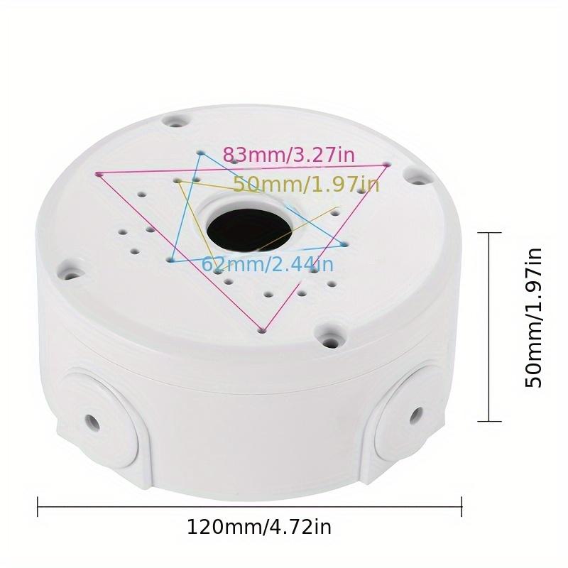 Universal security camera junction box mounting bracket plastic rainproof junction box mounting bracket