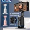 AXNEN Auto Face Tracking Tripod, No App, 360° Rotation Face Body Phone Camera Mount Gesture Control, Smart Shooting Holder