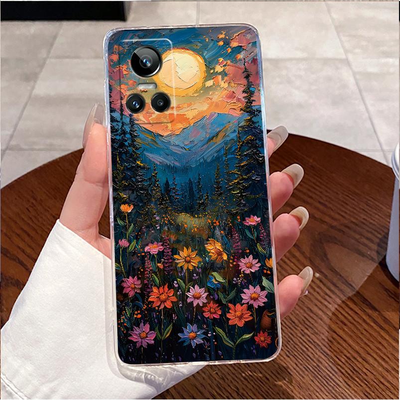 Чехол для Realme GT Neo 3 RMX3560 Прозрачный Роскошный Милый Заяц с Сердечками Забавный Мягкий Силиконовый Чехол для Телефона Для Realme GT Neo3 150W Задняя Крышка