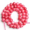 Round Red Rhodochrosite Loose Spacer Stone Beads For Jewelry Making 6/8/10/12mm