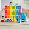 LEGO Duplo First Duplo Alphabet Truck 10915 Toy Block Gift Infant Baby STEM Educational Truck Boys Girls 1 and a Half Years Old and Up