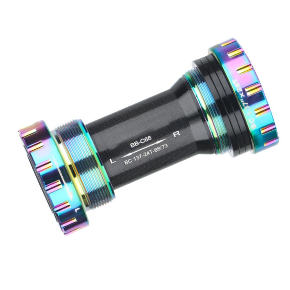 BC1.37 X 24T Thread Bike Bottom Bracket for Shimano  24mm Cranksets Home Bike Repair