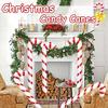 Inflatable Candy Canes Balloons for Christmas Decorations Large Candy Sticks with Red And White Stripe for Xmas Indoor Holiday Yard Pool Beach Decor