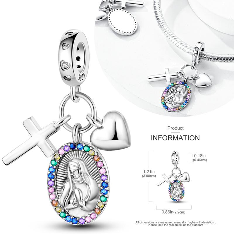 Copper Charms Beads Perfume Animal Butterfly Pendants Fit Original Bracelet Diy Jewelry