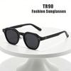 Men'S And Women'S Fashion Uv400 Polarised Sunglasses Retro Square Frame Sunshade Sun Glasses Luxury Brand Popular  Eyeglasses