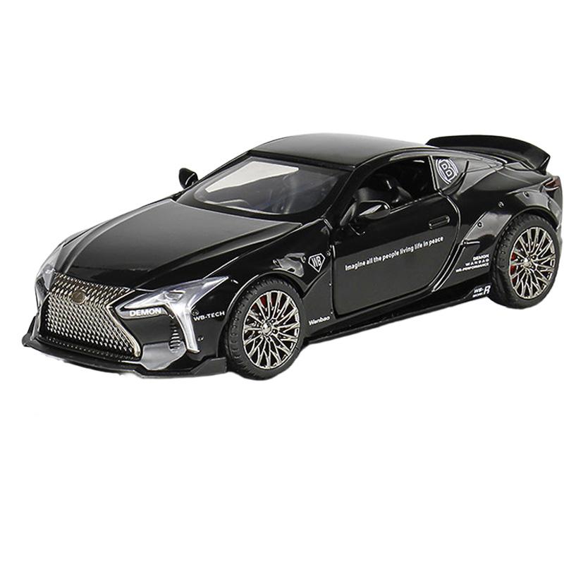 1:32 LEXUS LC500 Sports Vehicle Alloy Diecast Model Computer Desktop Ornaments Collections For Your Boyfriend On Valentine's Day