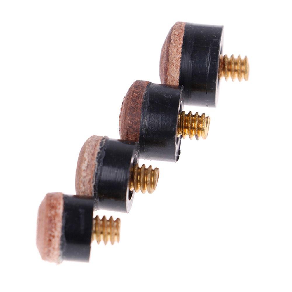 10/11/12/13mm Billiard Replacement Snooker Billard Soft Kit Billard Cue Pool Tips Screw On Cue Tips