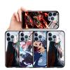 Чехол для телефона из закаленного стекла для iPhone 11 12 13 14 15 16 17 Redmi 10 12 14C Note10 Note14 Xiaomi 11Lite PocoC75 Мягкий край Ударопрочный Гладкий чехол