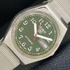 JAPAN VINTAGE SEIKO 5 AUTOMATIC 6309A MENS GREEN COLOR DIAL WATCH A500845-5 R154-a500845
