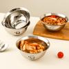 14 см 304 нержавеющая сталь чаша утолщенная прочная рисовая миска для детей симпатичная штабелируемая суповая лапша миска 500 мл кухонная раковина
