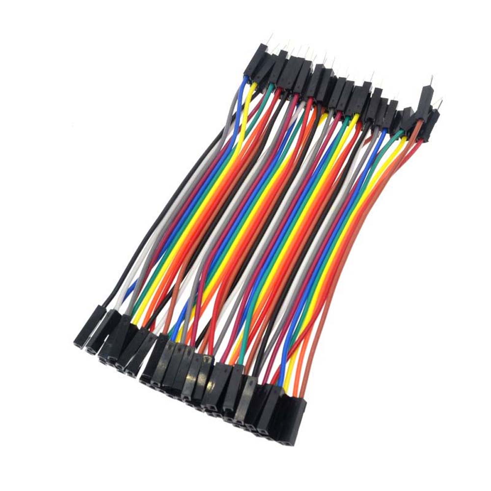 Male To Male Arduino 10cm DIY Breadboard 2.54mm Connector Dupont Cable Jumper Wire Electronic Kit