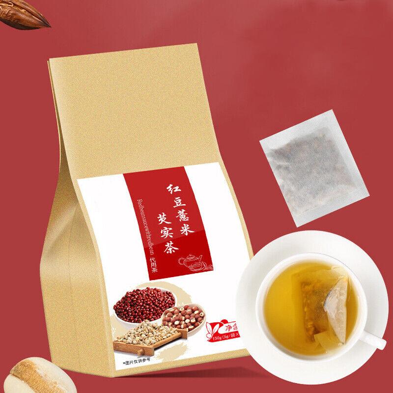 Красная фасоль, чай из семян коикса, фрукт горгоны, осушающий чай из камелии