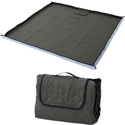 Campers Collection Yamazen Толстое Пикниковое одеяло 200 x 200 Водонепроницаемое и Утепленное Компактное, Самостоящее, см, Водоотталкивающая поверхность, Подкладка,