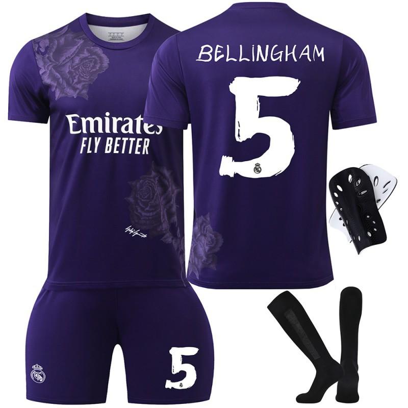 2425 Y3 Co-branded Football Shirt No. 7 C Rovinicius 5 Bellingham 10 Mbabpe Jersey Set