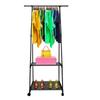 Majestic Home Donkey Coat Rack 160x55x42cm 2 Shelves 1 Top Bar