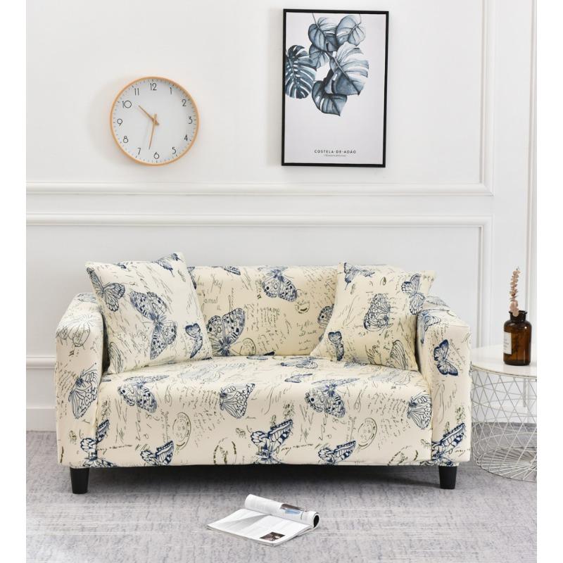 Эластичный чехол для дивана, универсальный нескользящий трехместный чехол для дивана, тканевый чехол для дивана, полотенце, полностью покрытый бытовой пылезащитный чехол