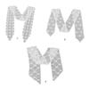 Breathable Lace Scarf Embroidery Neckwrap Seethrough Waistband For Various Occasion and Outfit All Matching Accessory