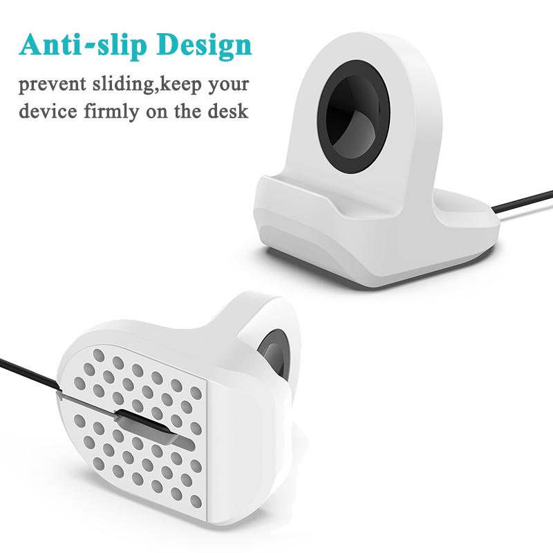 USB Charger Cable For Samsung Galaxy Watch 3 4 Classic 46mm Universal Bracket Smartwatch Charging Stand For Active 1 2 SM-R820