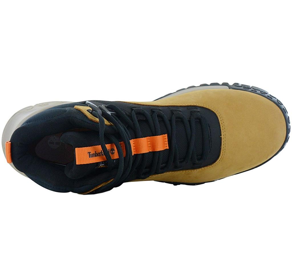 Timberland Motion Scramble Mid Lace-Up GTX - GORE-TEX - Мужские зимние ботинки Кожаные пшеничные ботинки TB0A6B4S ORIGINAL