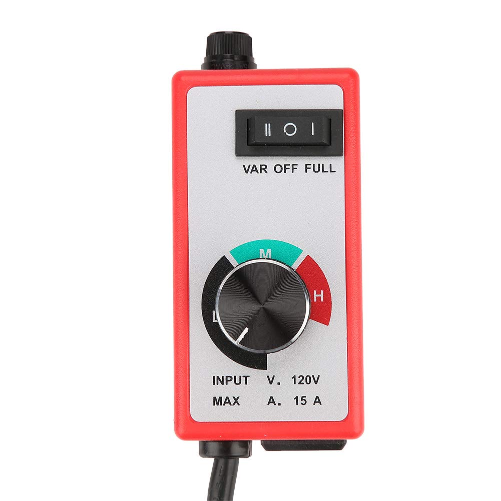 Red Plastic Router Speed 120V Variable Speed Controller for Power Electric Router Electric Motor Red Controller, Tools, Motors, Fans, Governor,