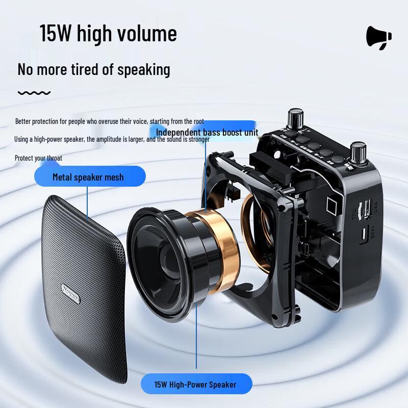 Newmine U-228 Portable Voice Amplifier with Microphone