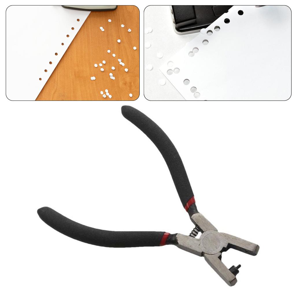 Плоскогубцы для дырокола, диаметр 2 мм, металлический инструмент для изготовления ювелирных изделий, кожаных ремней, ремешков для часов