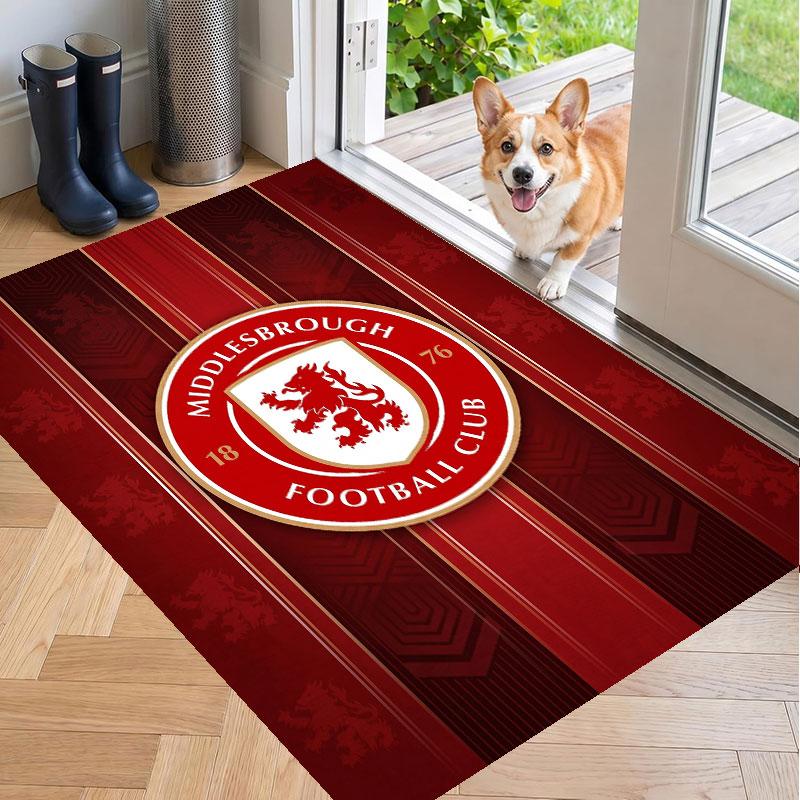 Soft Floor Carpet Middlesbrough Pattern Area Rug Decorative Mat For Home Room Decoration